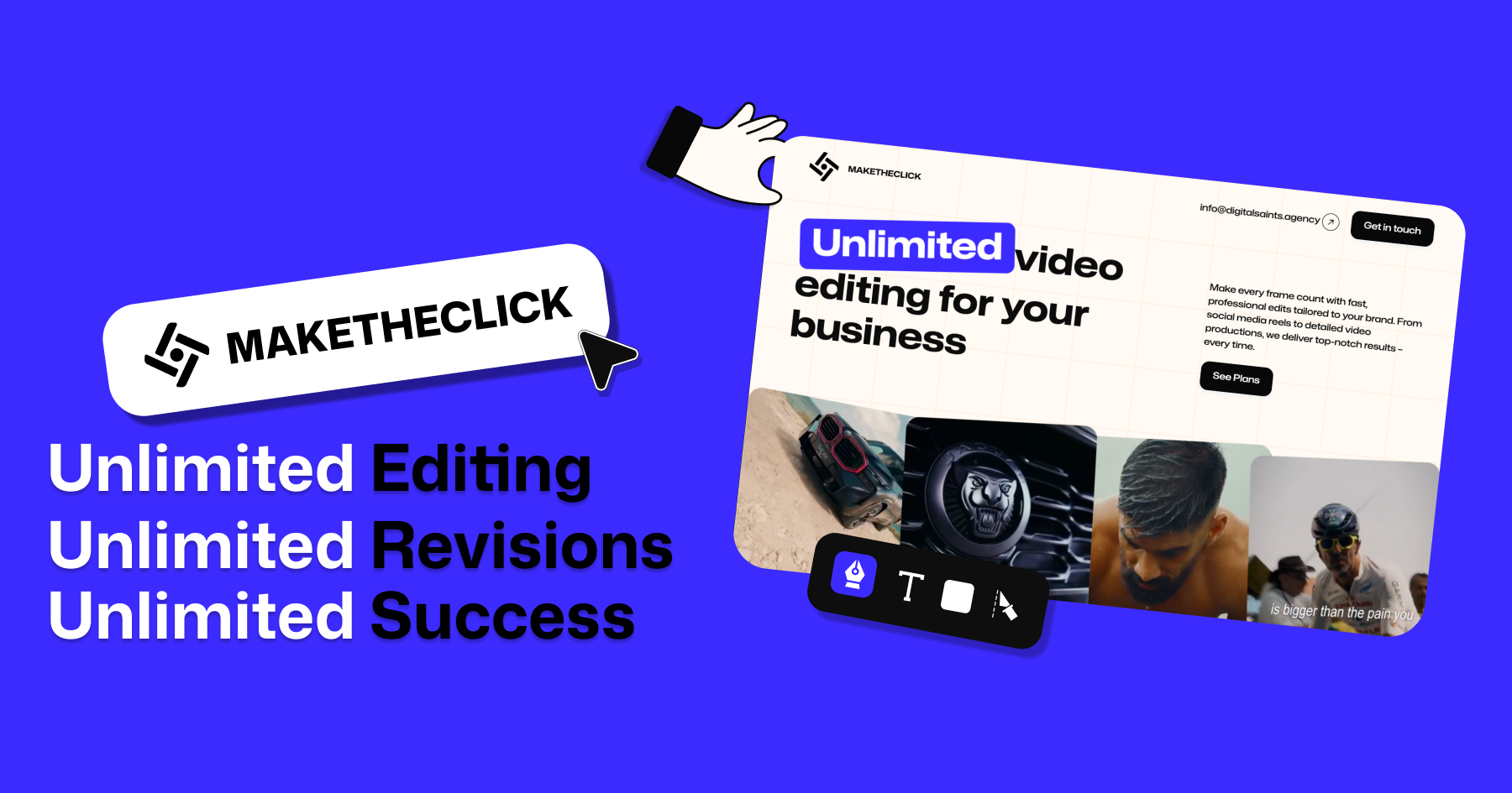 Maketheclick - Servizio di editing video illimitato ed espresso media 2