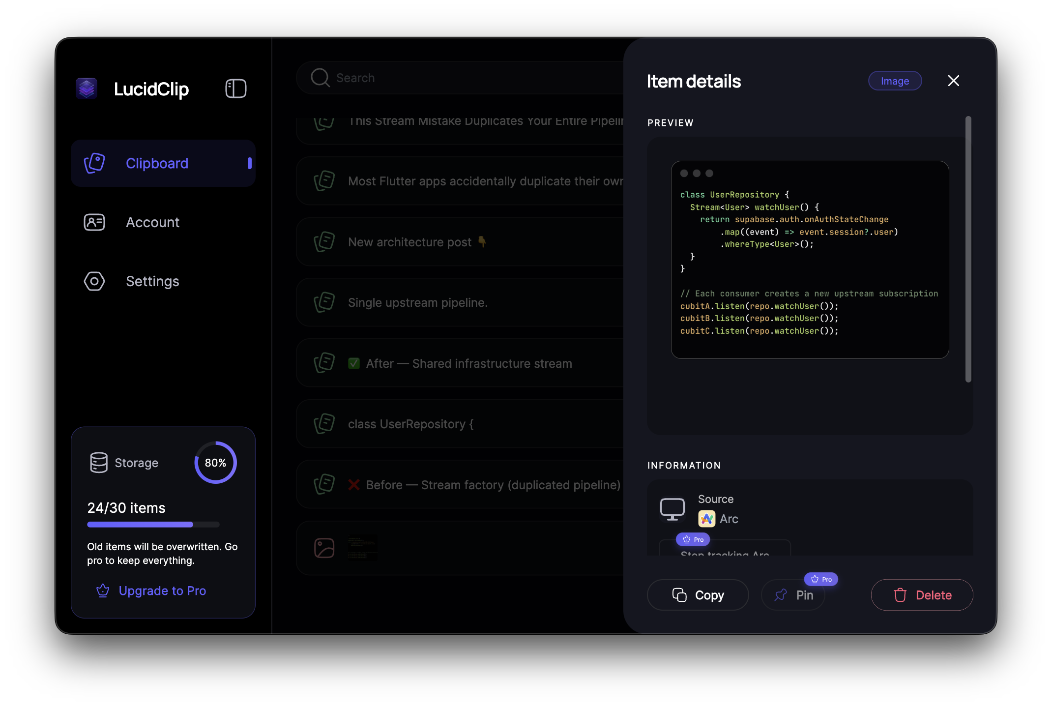 LucidClip gallery image