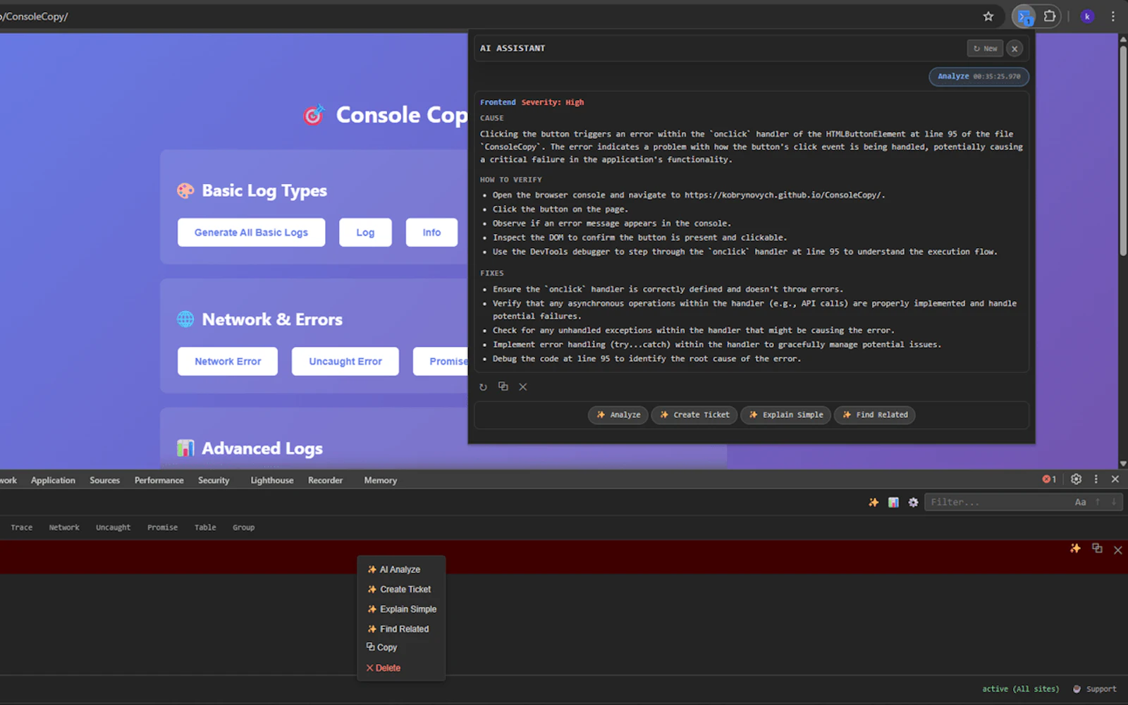 Console Copy screenshot 4