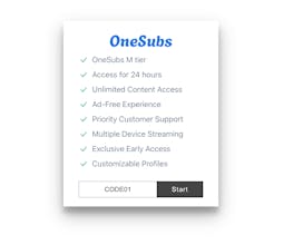 OneSubs gallery image