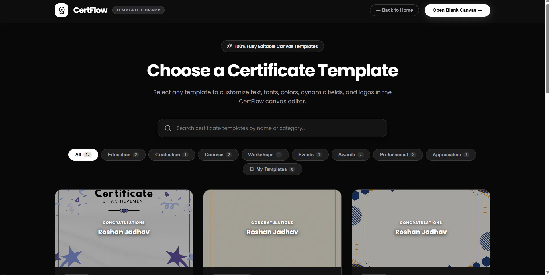 CertFlow gallery image