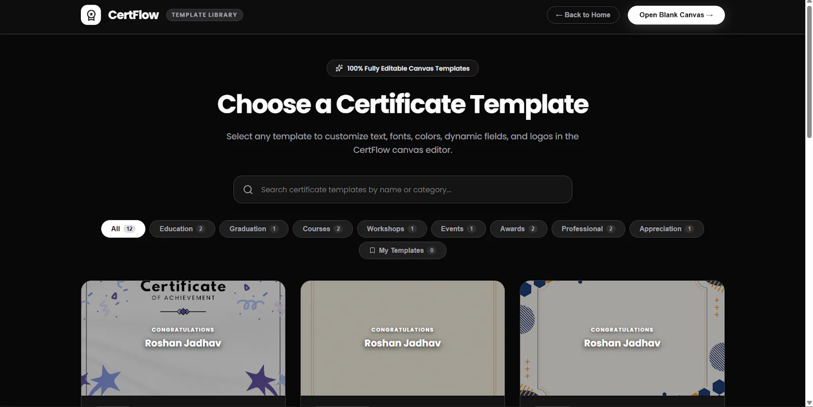 CertFlow screenshot 3