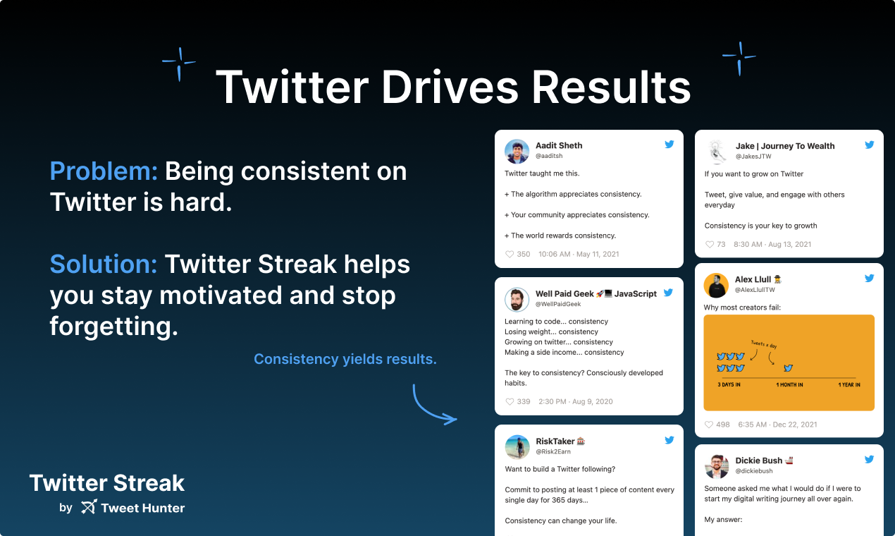 Twitter Streak - Получите последовательность в Twitter с этим бесплатным инструментом медиа 2