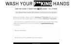WASH YOUR F**KING HANDS image