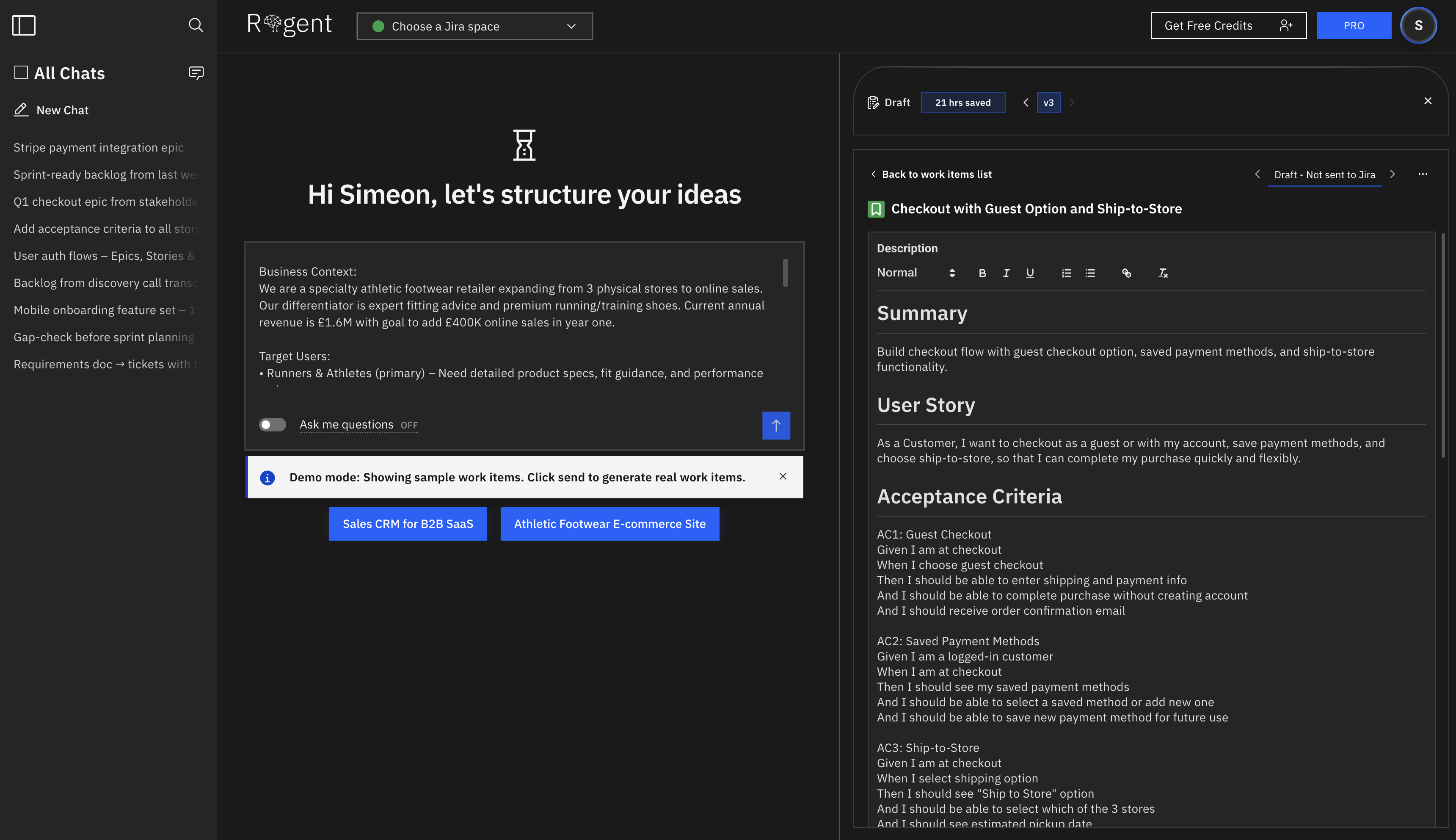 Ragent — AI Requirements Agent gallery image