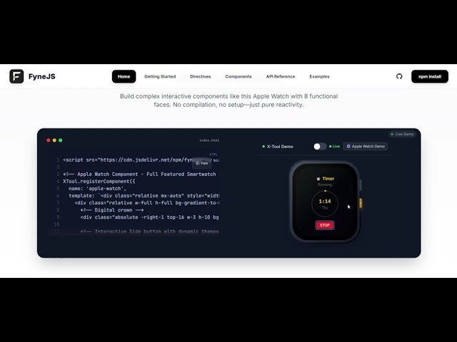 FyneJS gallery image