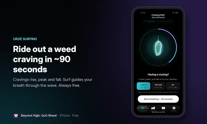 Beyond High: Quit Weed screenshot 1