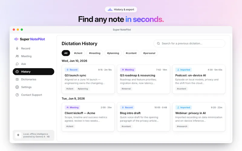 Super NotePilot screenshot 7