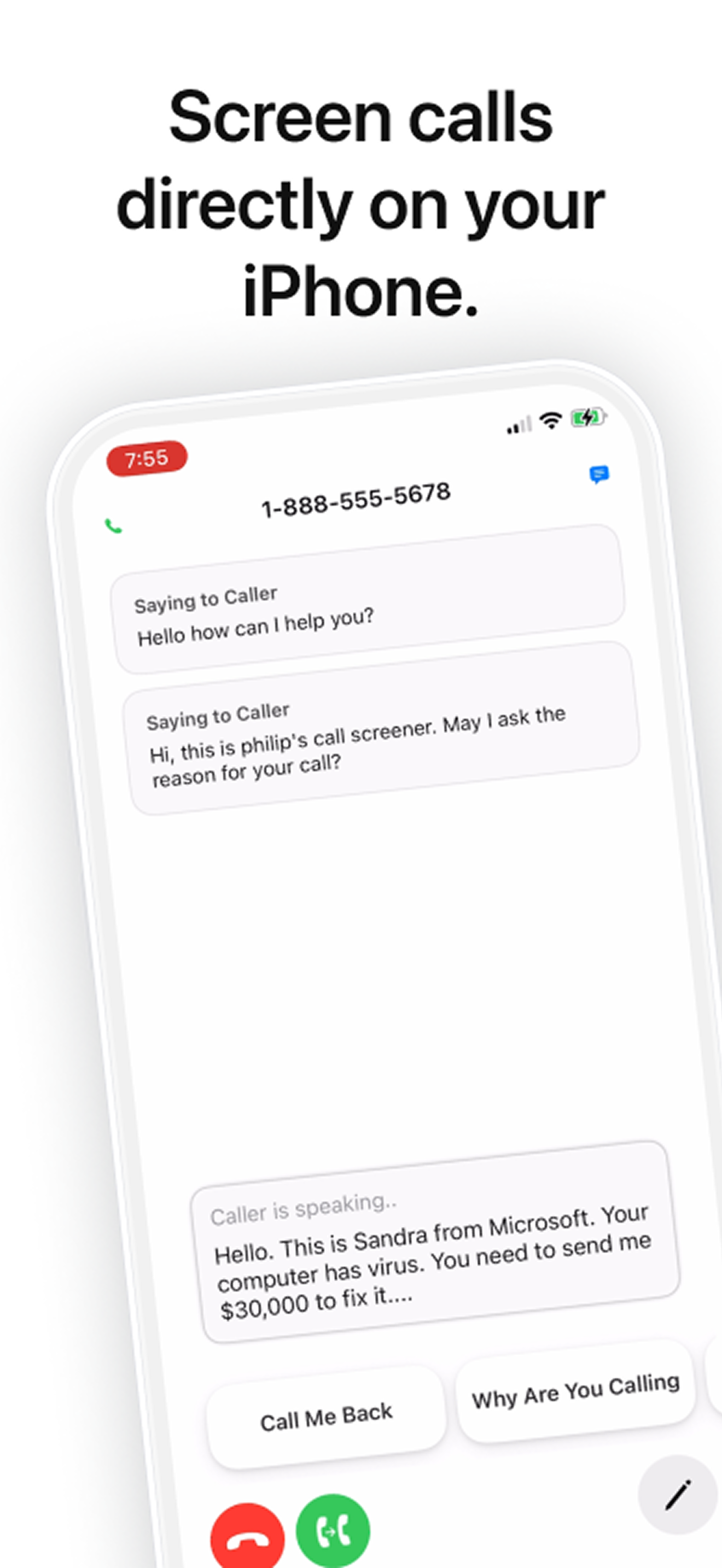 Phone Filter - Let AI manage your phone calls media 2