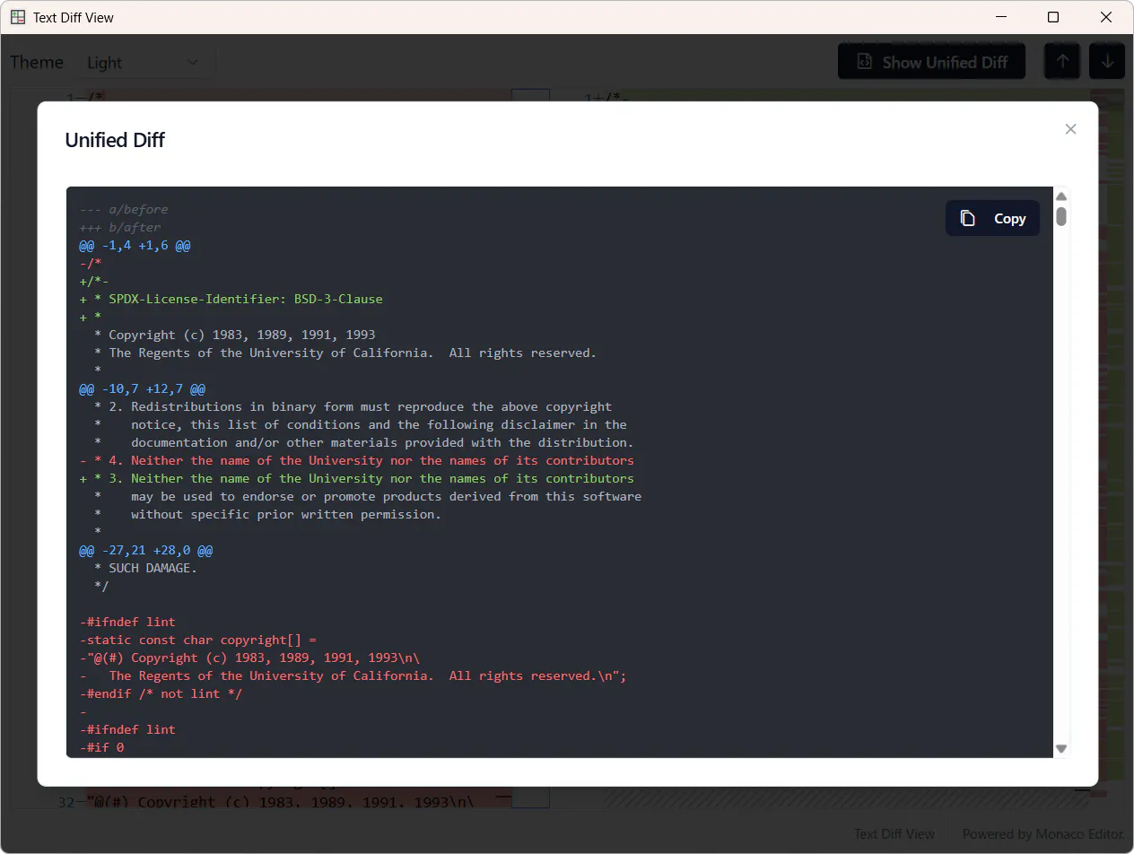 Text Diff View gallery image