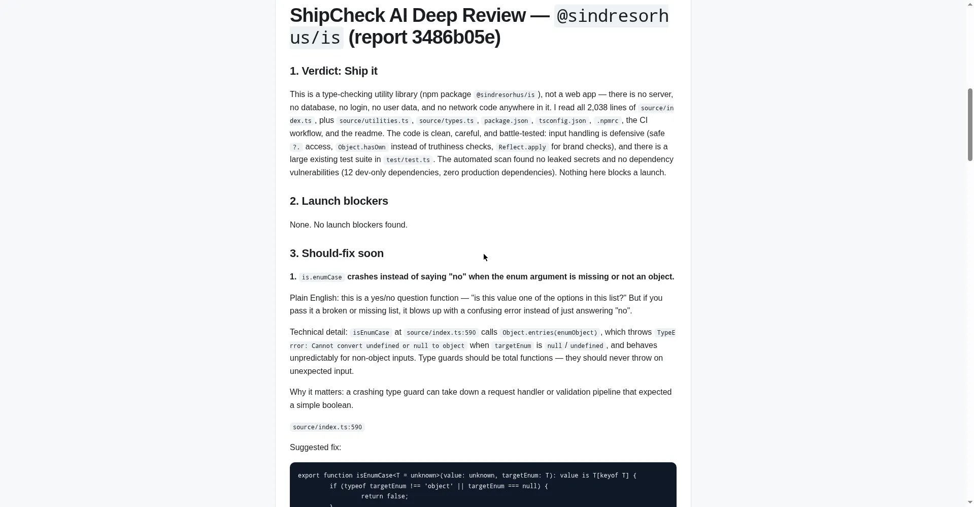 ShipCheck gallery image