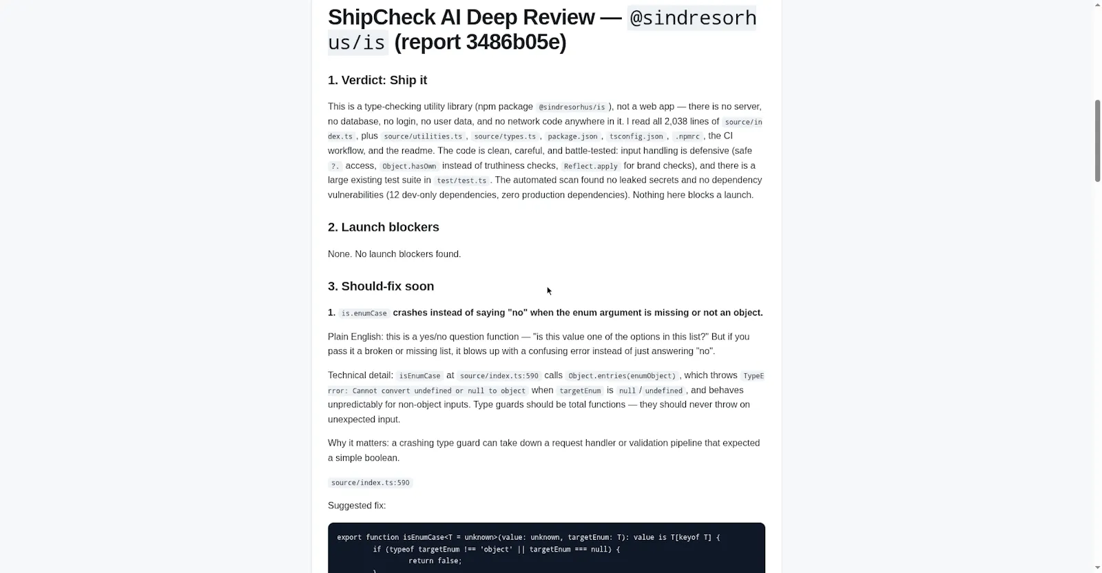 ShipCheck screenshot 3