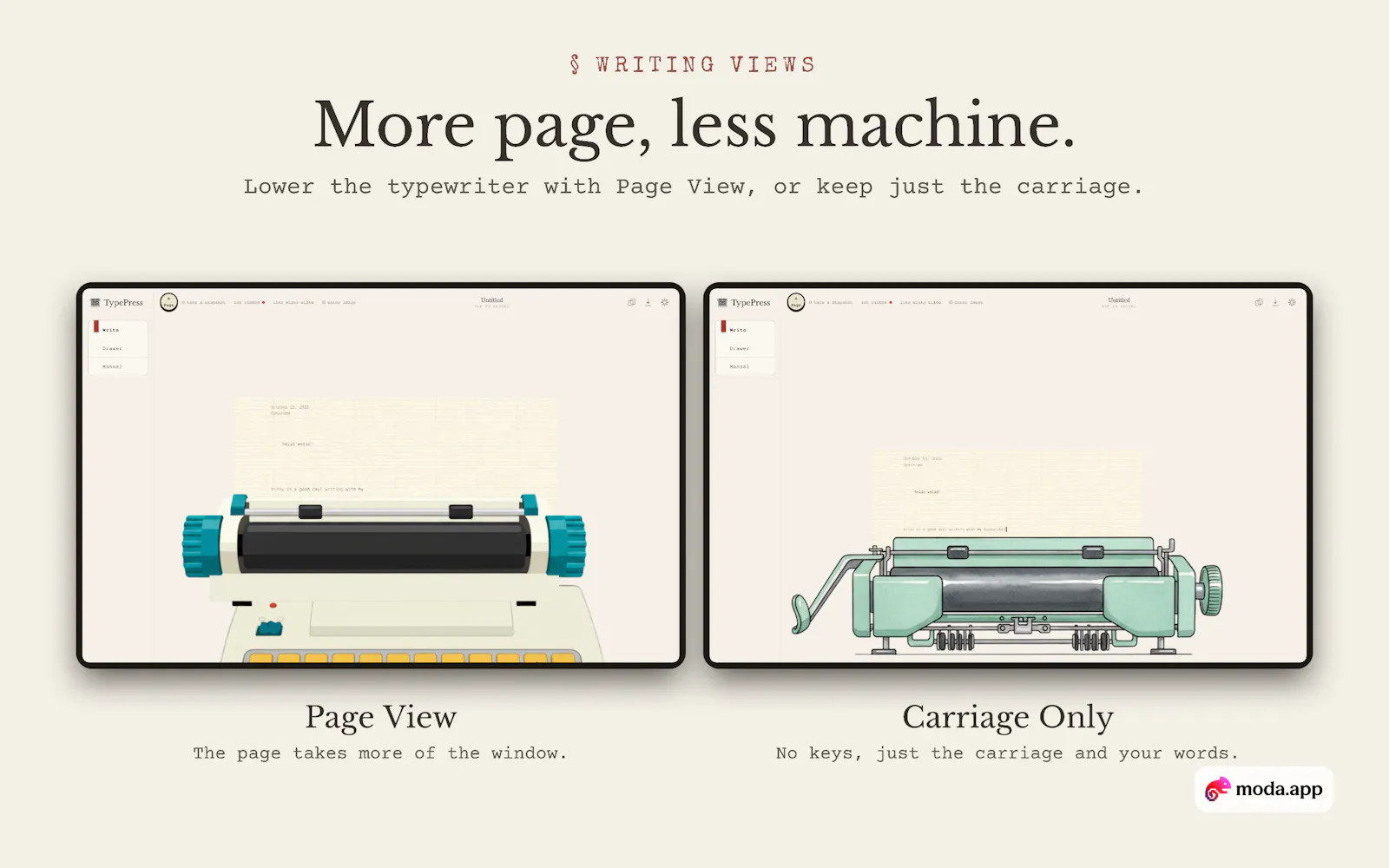 TypePress: Typewriter Writing screenshot 4