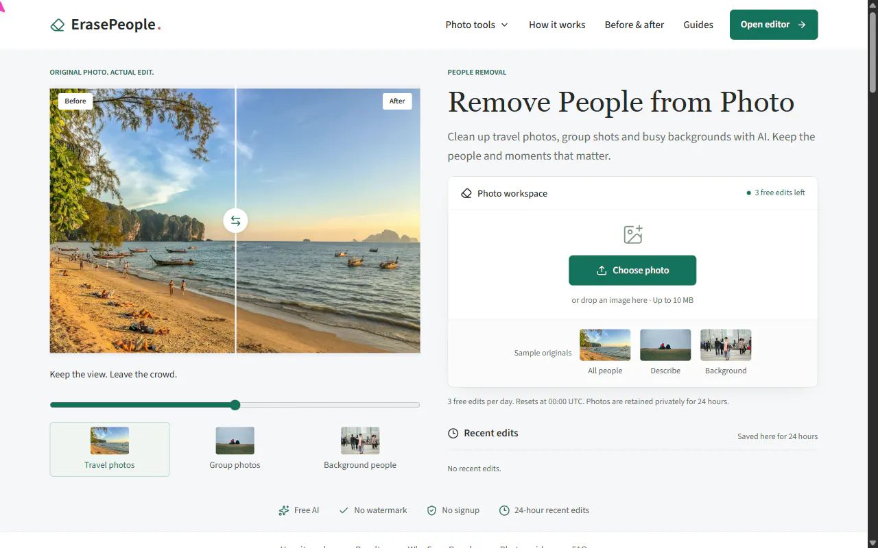 ErasePeople gallery image