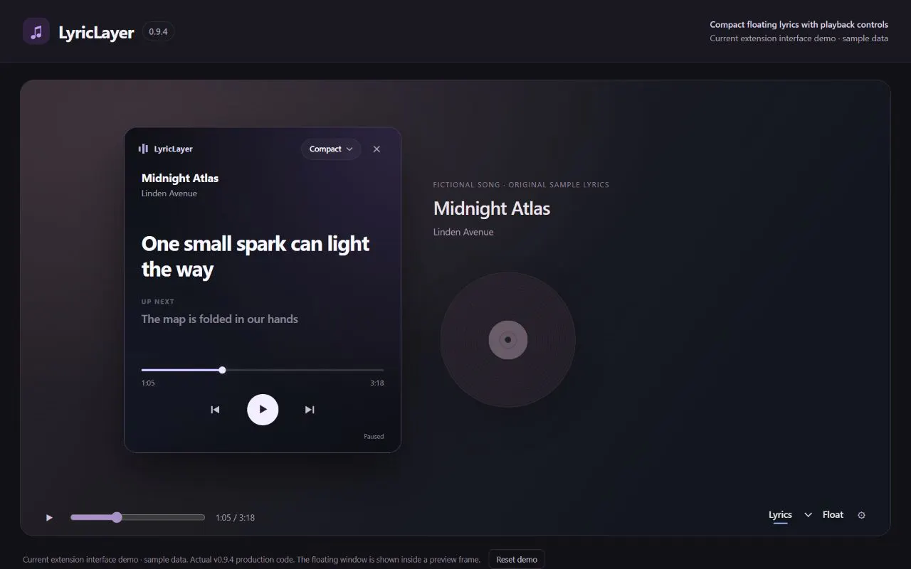 LyricLayer gallery image