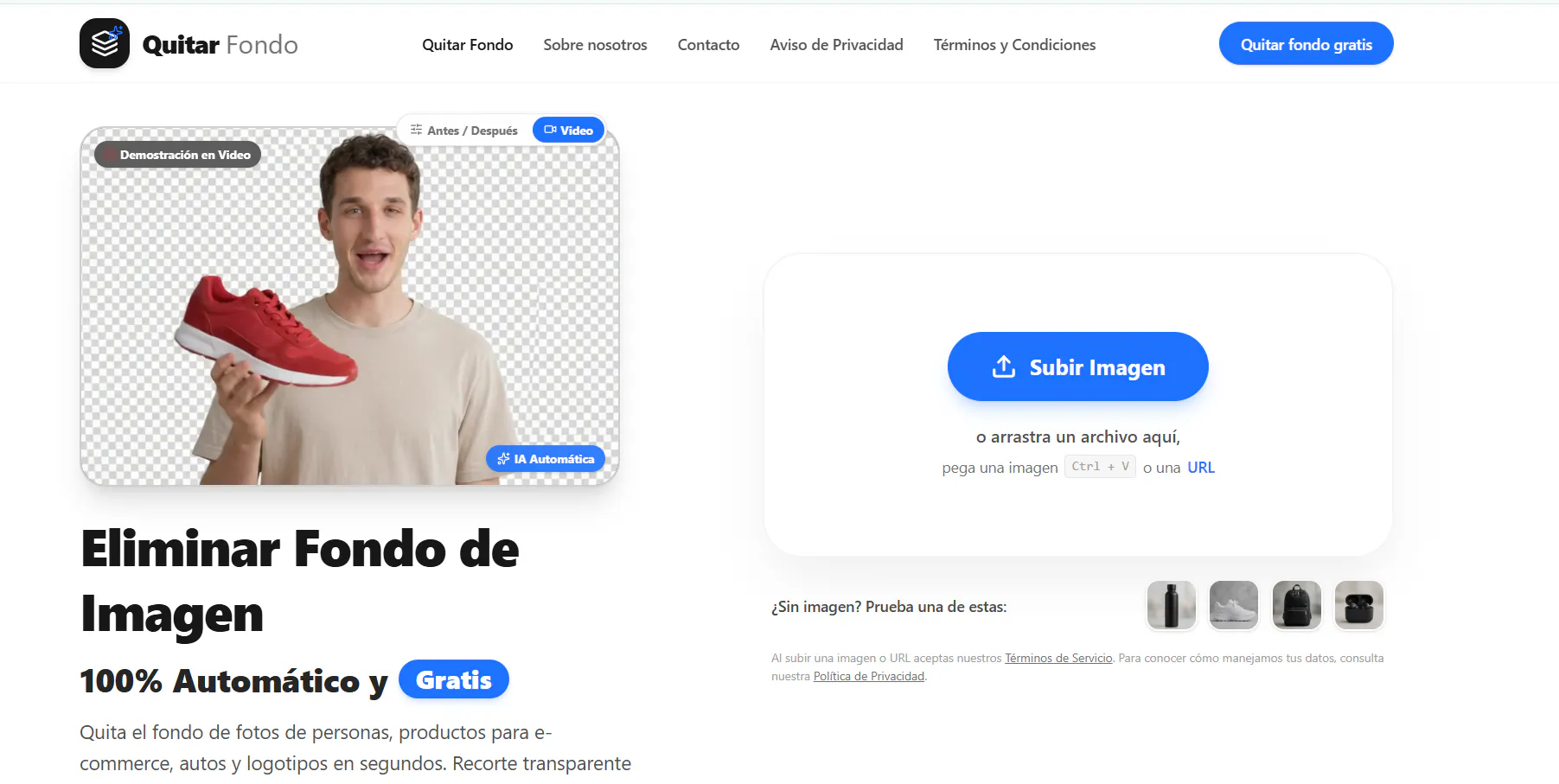 Quitar Fondo