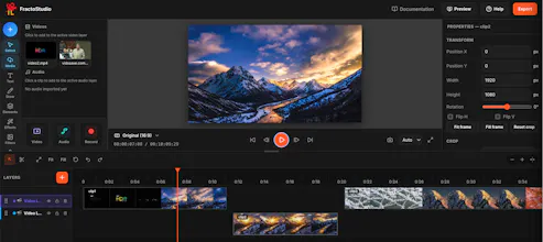 Fractallogy Free Online Video Editor gallery image