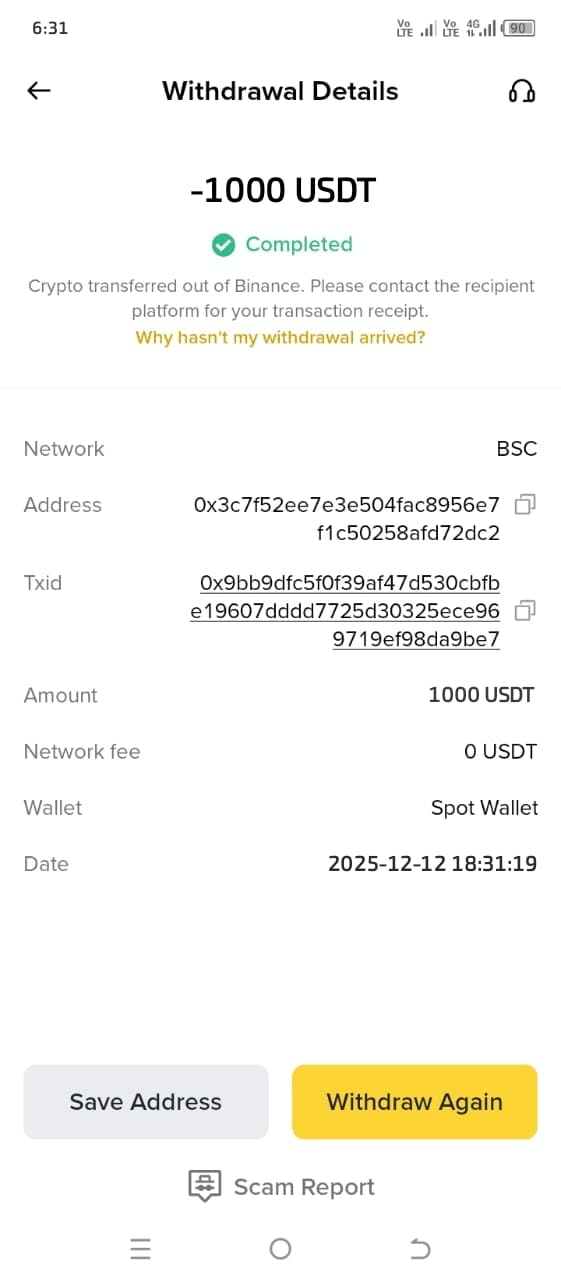 Flash USDT - Screenshot 5 showing product features and functionality
