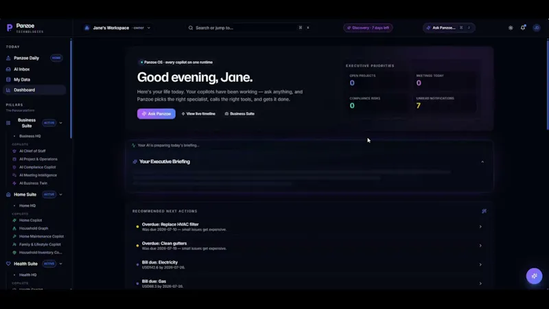 Panzoe Technologies screenshot 1 (video preview)