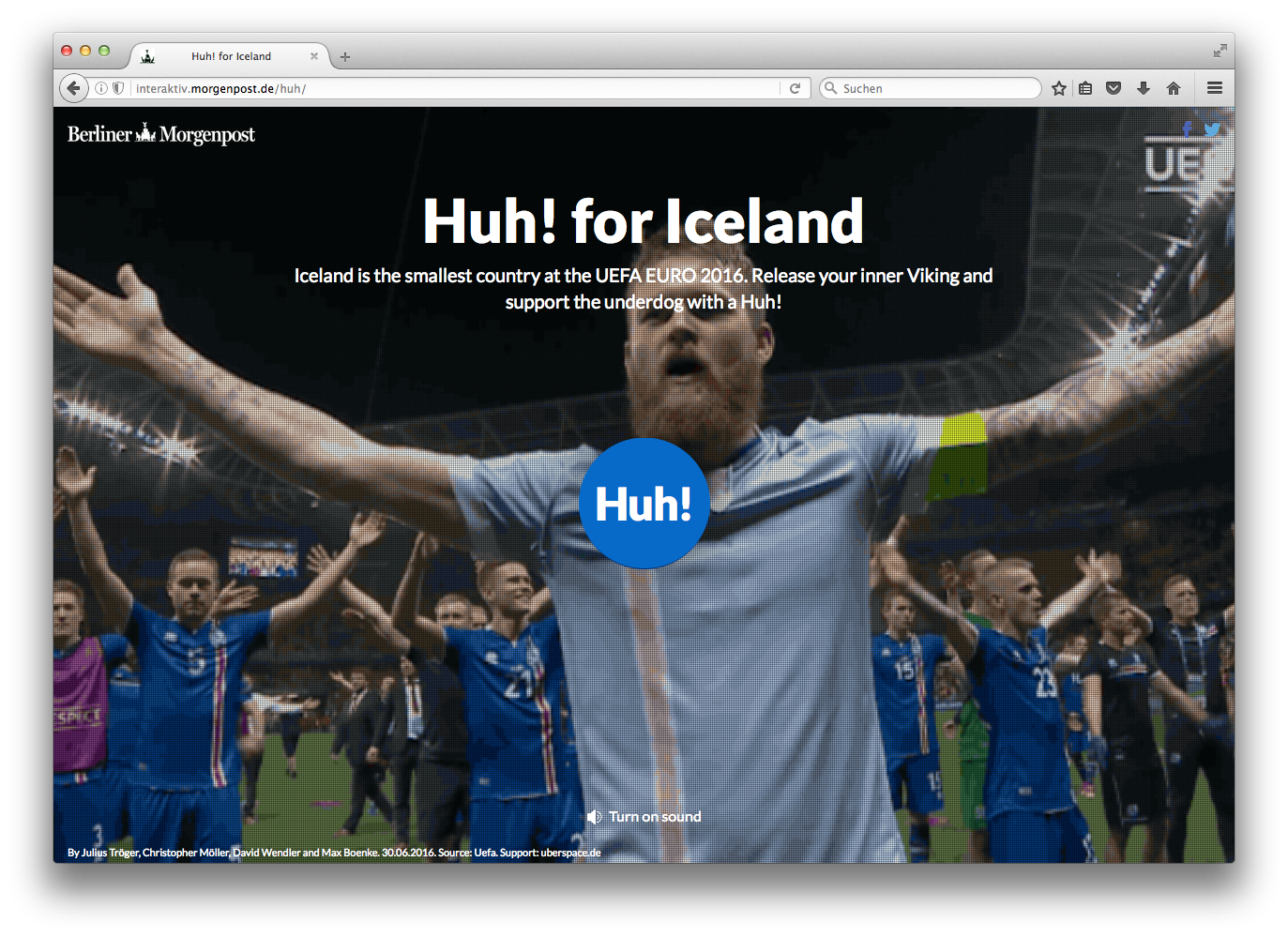 Huh! for Iceland