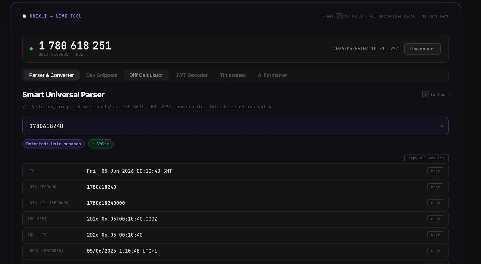 UnixLi  screenshot 2