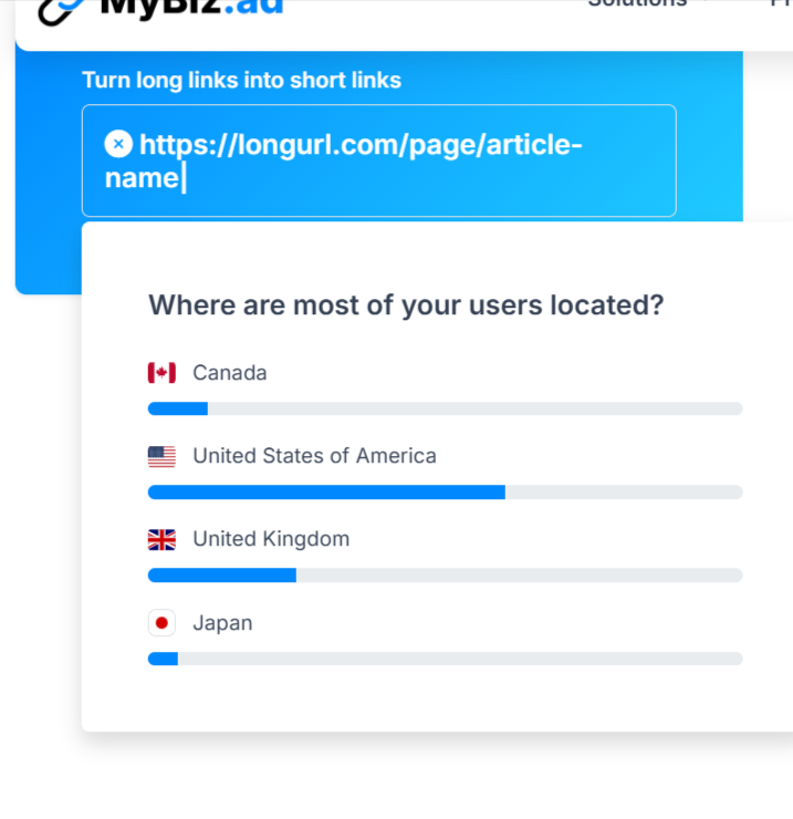 MyBiz.ad - URL Shortener & Biolink Tool media 1