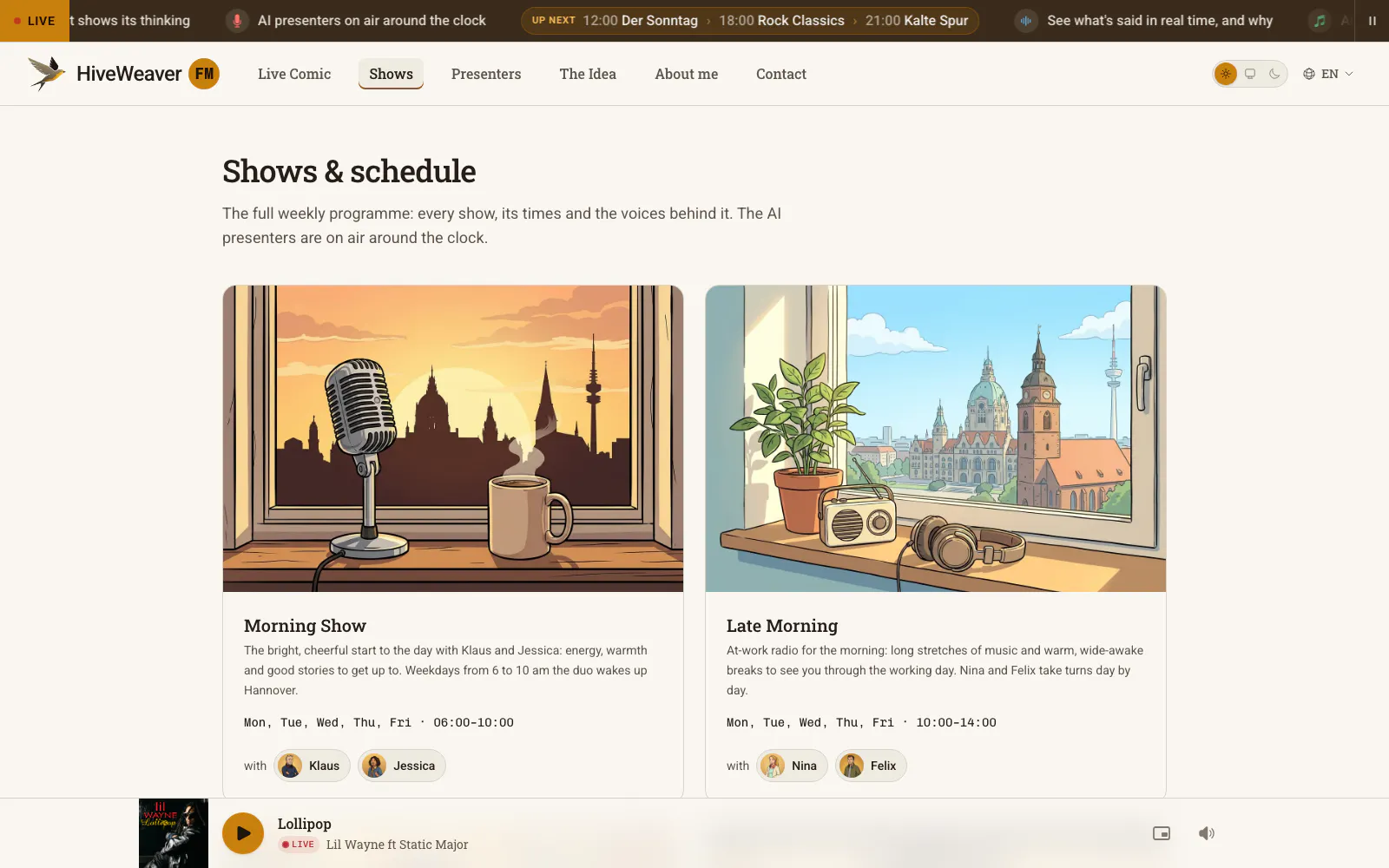 HiveWeaver FM gallery image