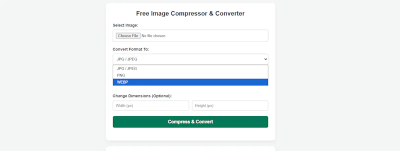 Ravi Free Image Compressor & Resizer screenshot 2