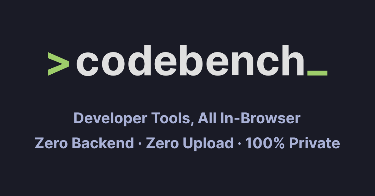 CODEBENCH gallery image