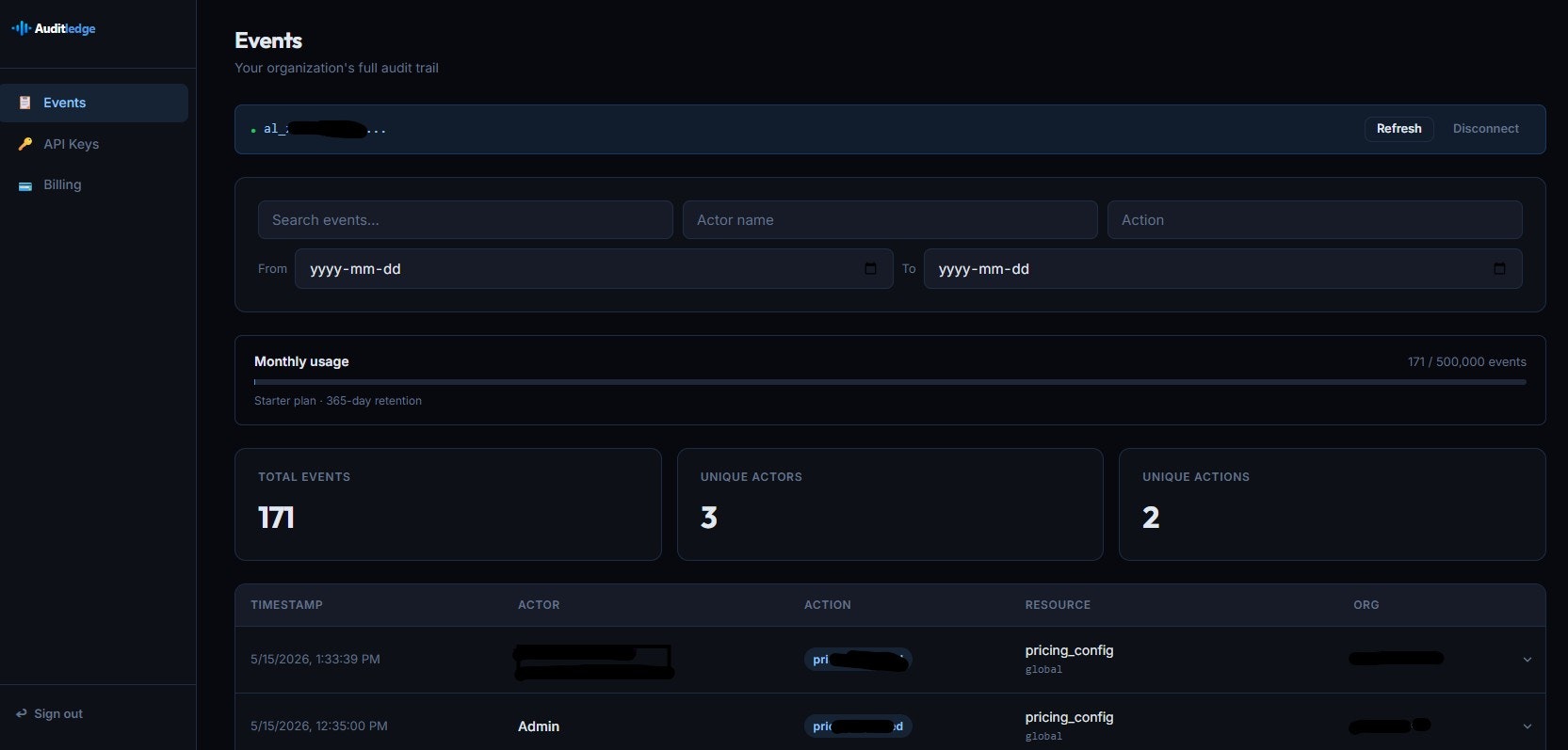 Auditledge gallery image