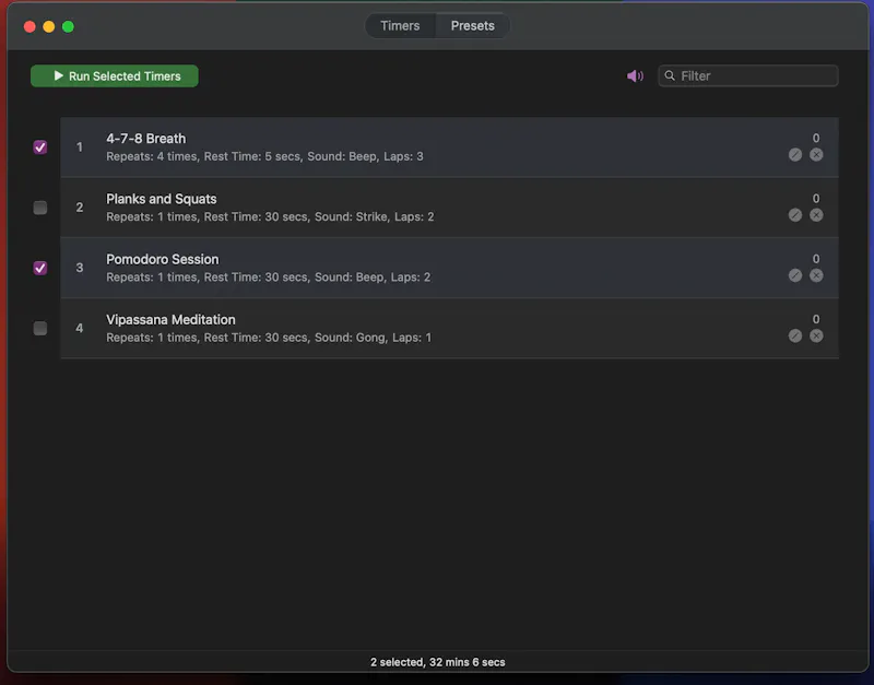 SplitTimer. multi lap Work, rest, repeat screenshot 3
