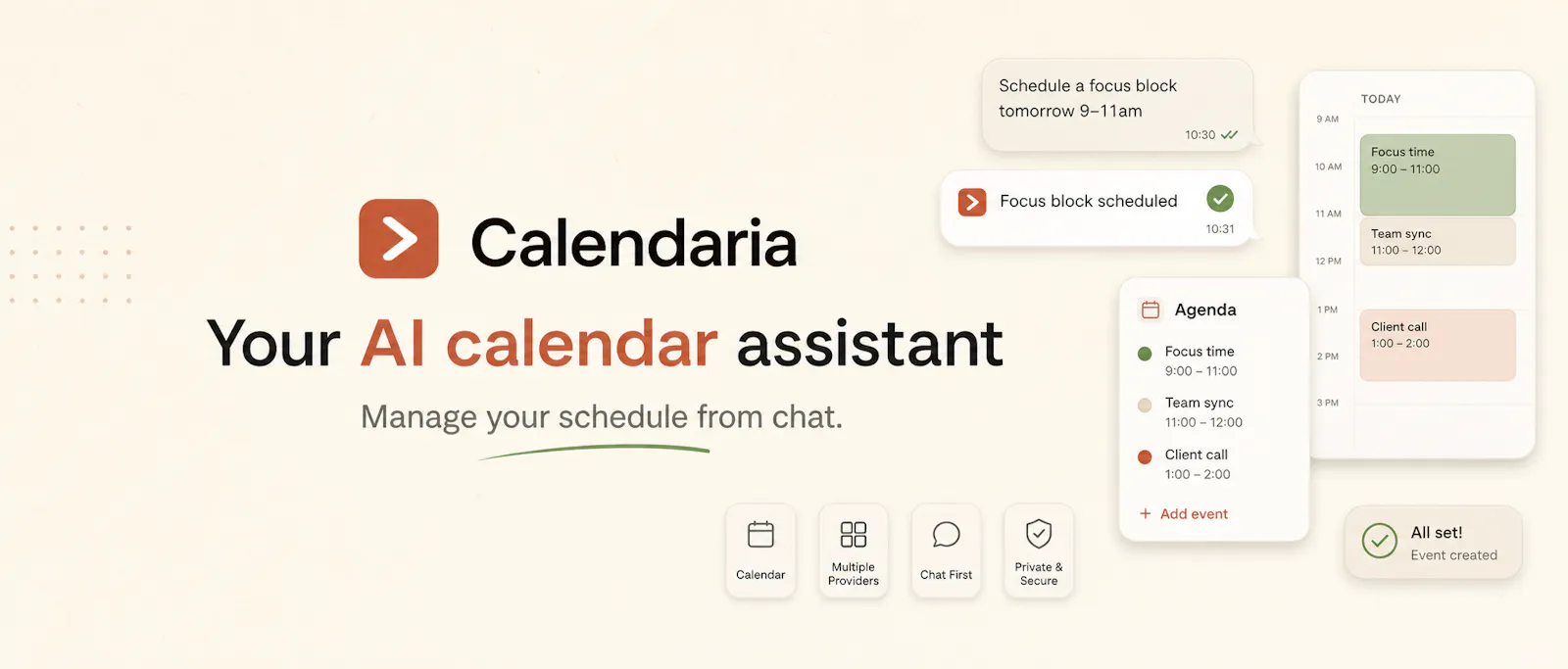Calendaria screenshot 1