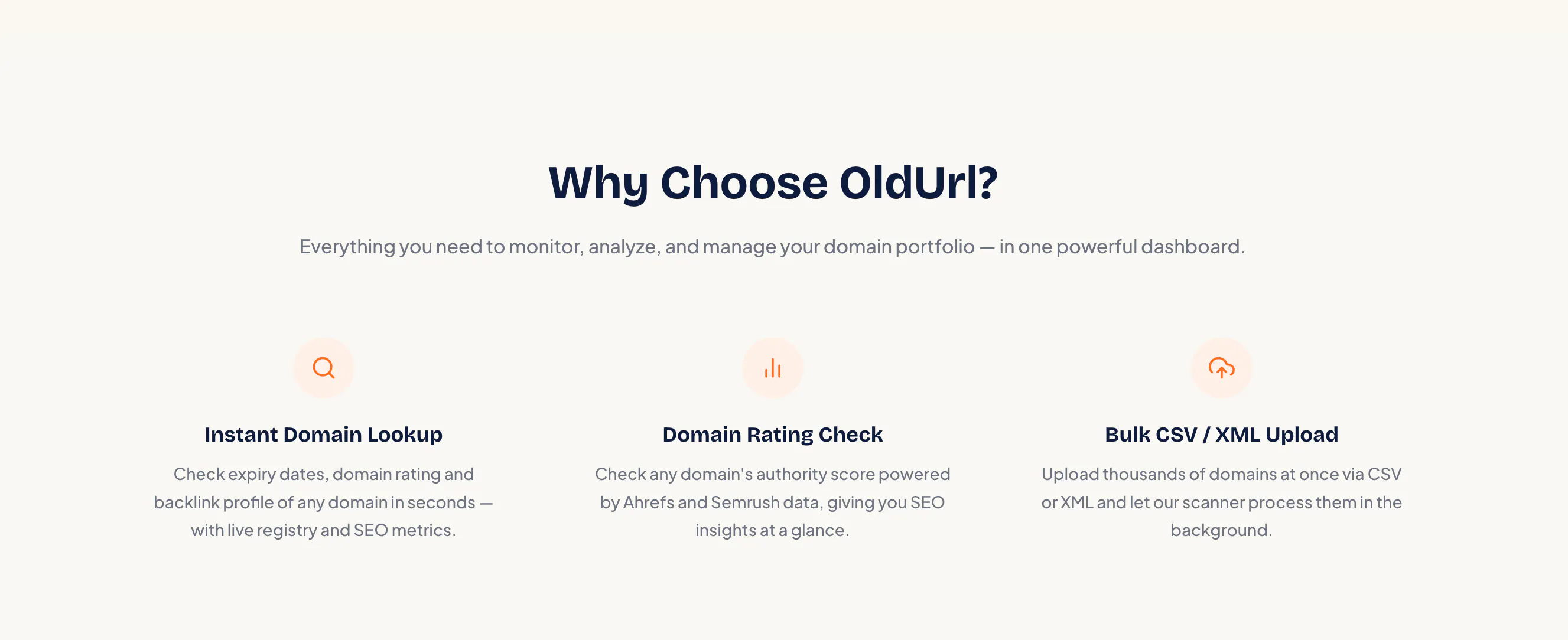 OldUrl - Quality Expired Domain Finder gallery image