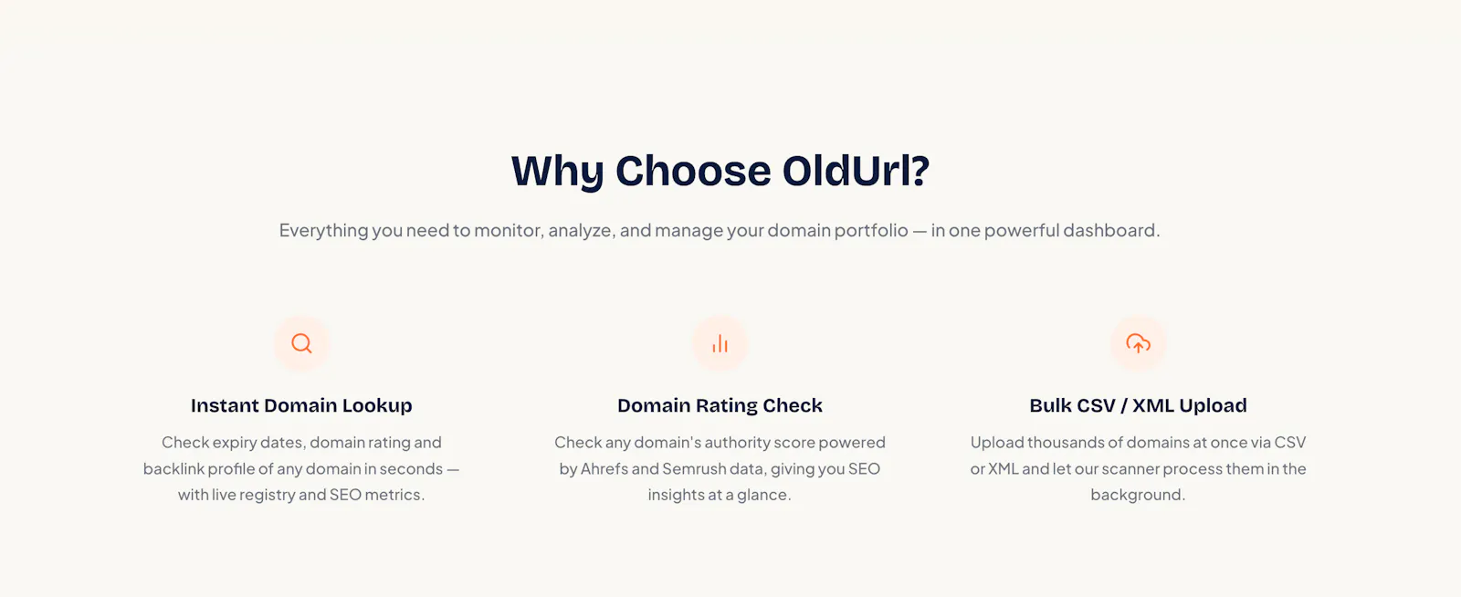 OldUrl - Quality Expired Domain Finder screenshot 3