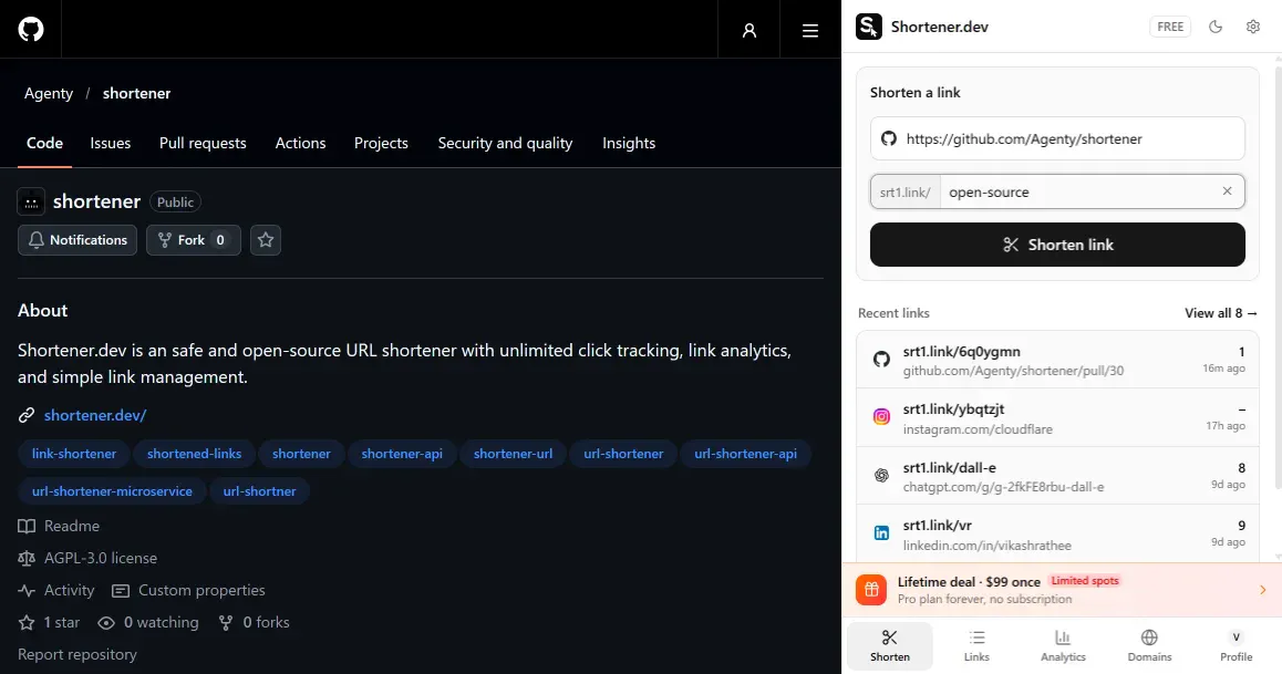Shortener.dev gallery image