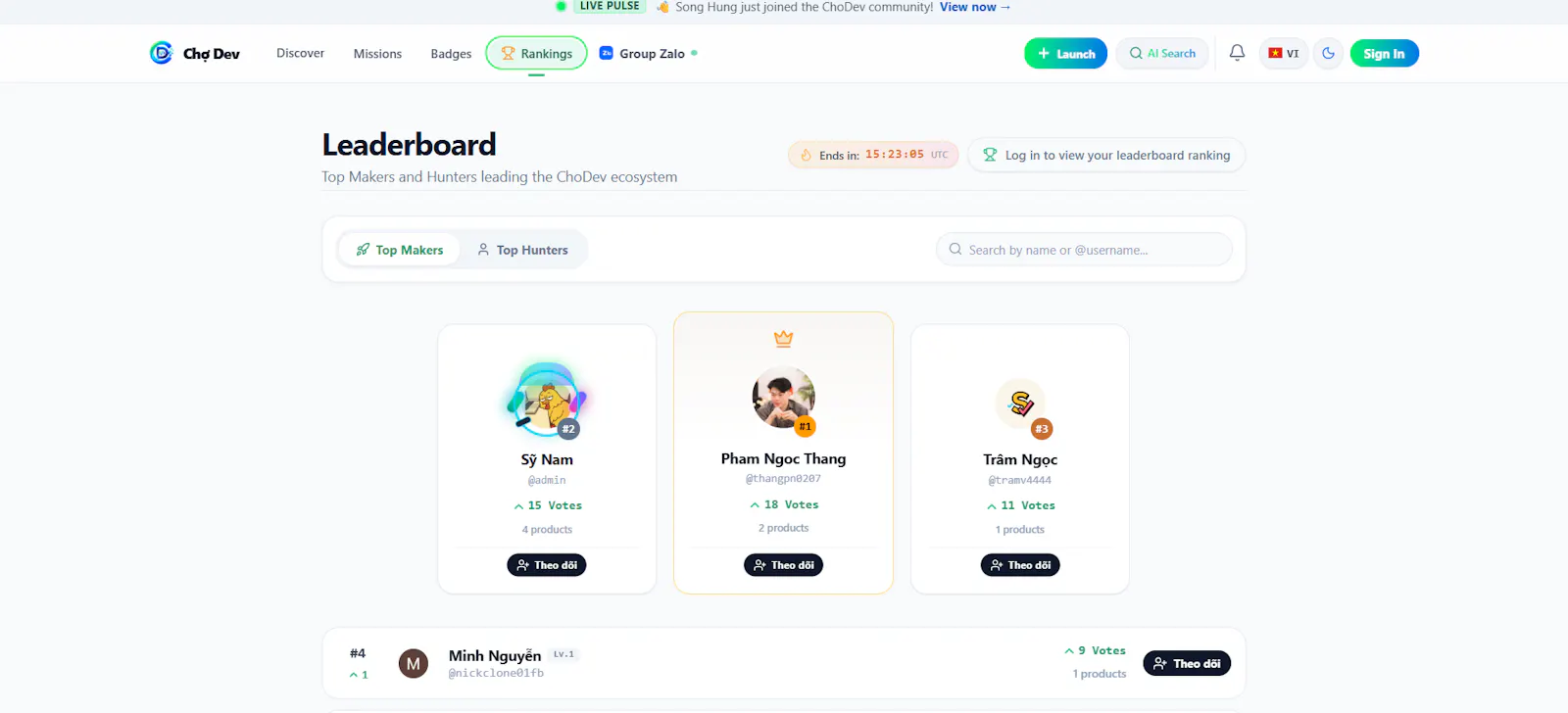 Chợ Dev screenshot 2