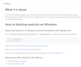 Websites to block when procrastinating gallery image