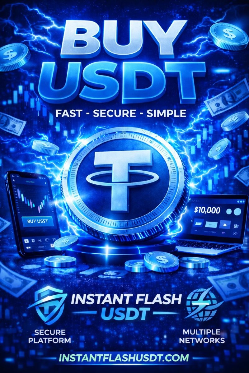 Instant Flash USDT - Main product screenshot demonstrating key features and user interface
