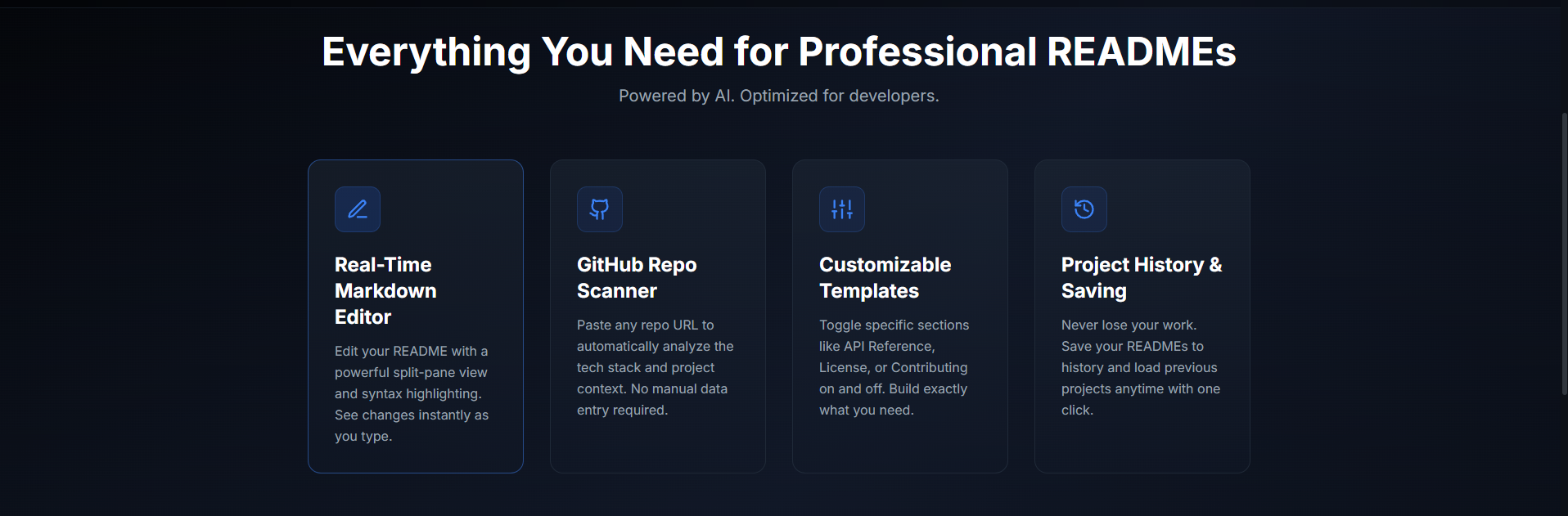 ReadmeForge gallery image