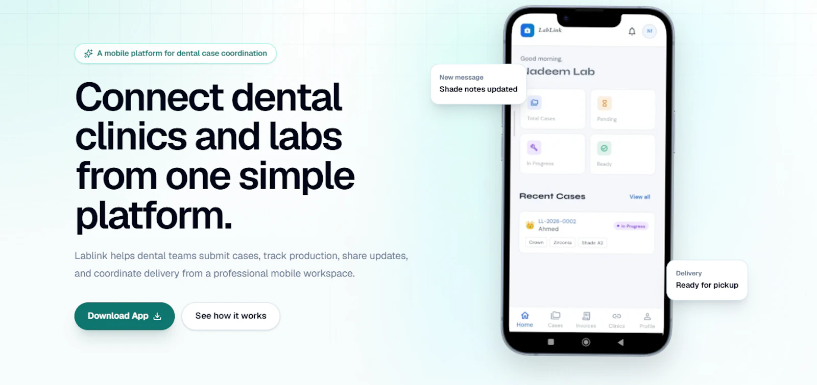 Lablink screenshot 1