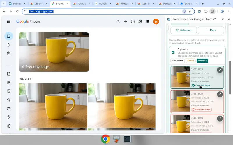 PhotoSweep screenshot 1