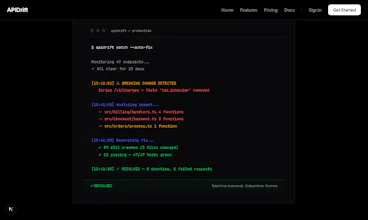 APIDrift gallery image