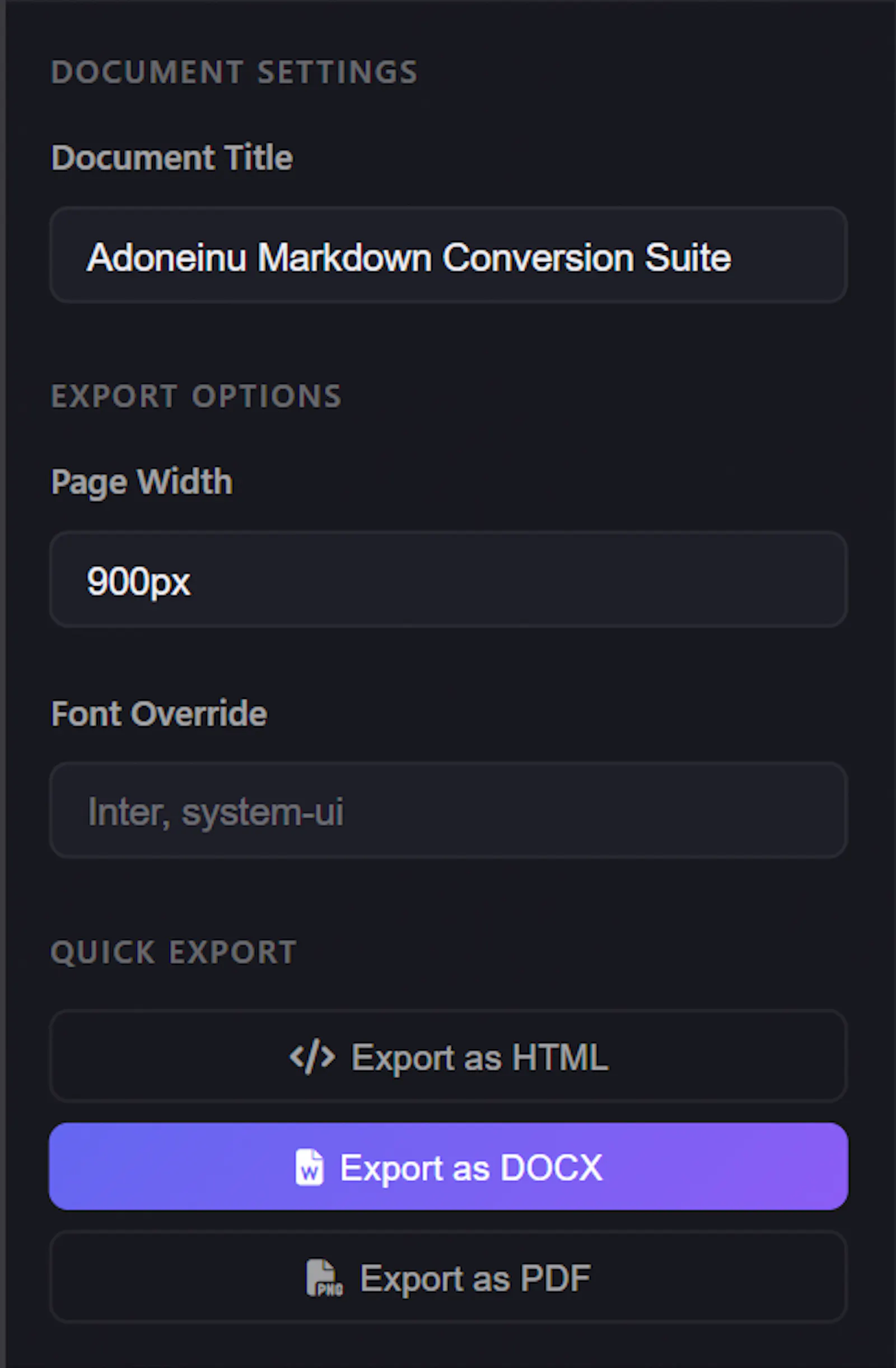 Adoneinu MD Converter screenshot 2