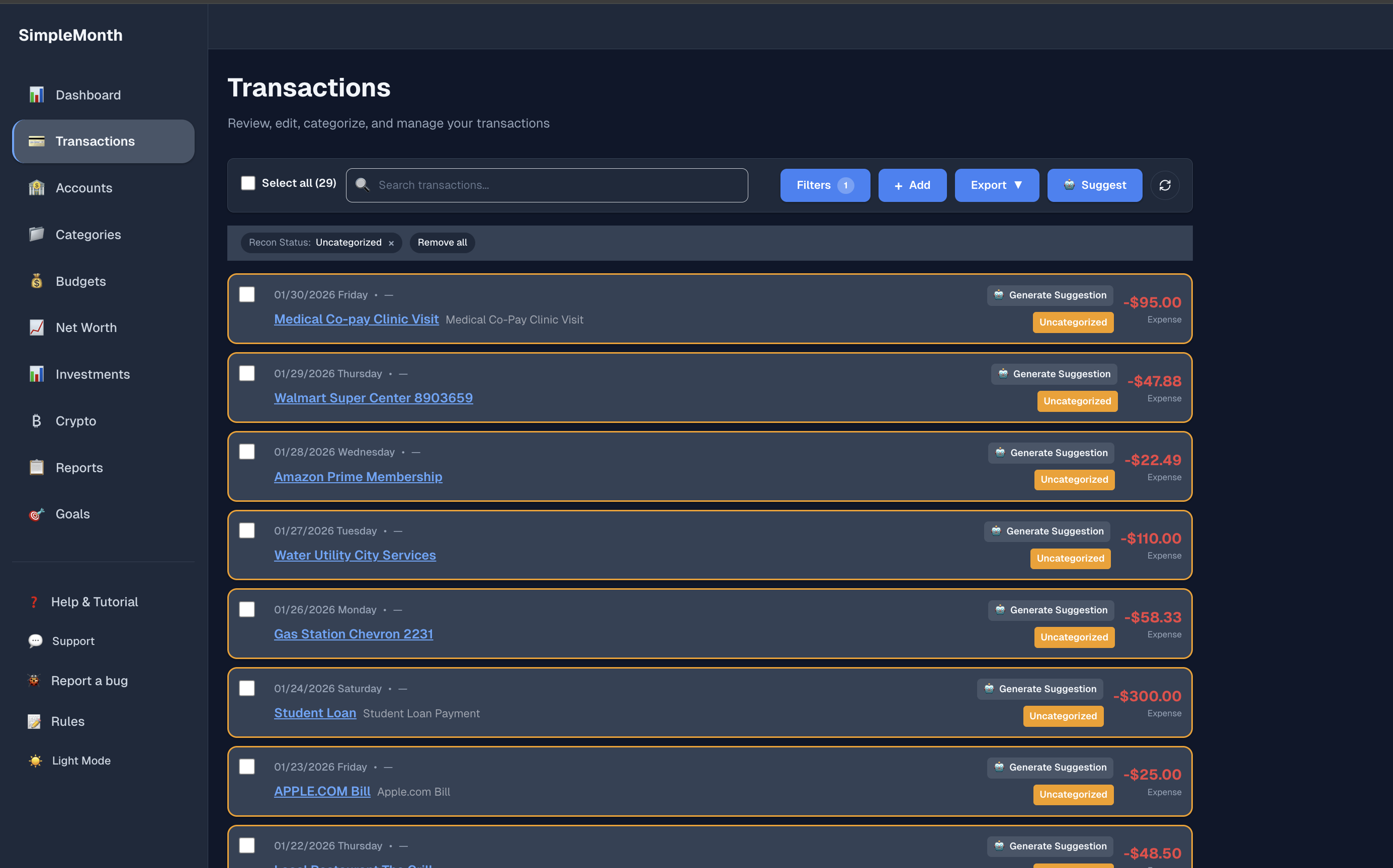 SimpleMonth gallery image