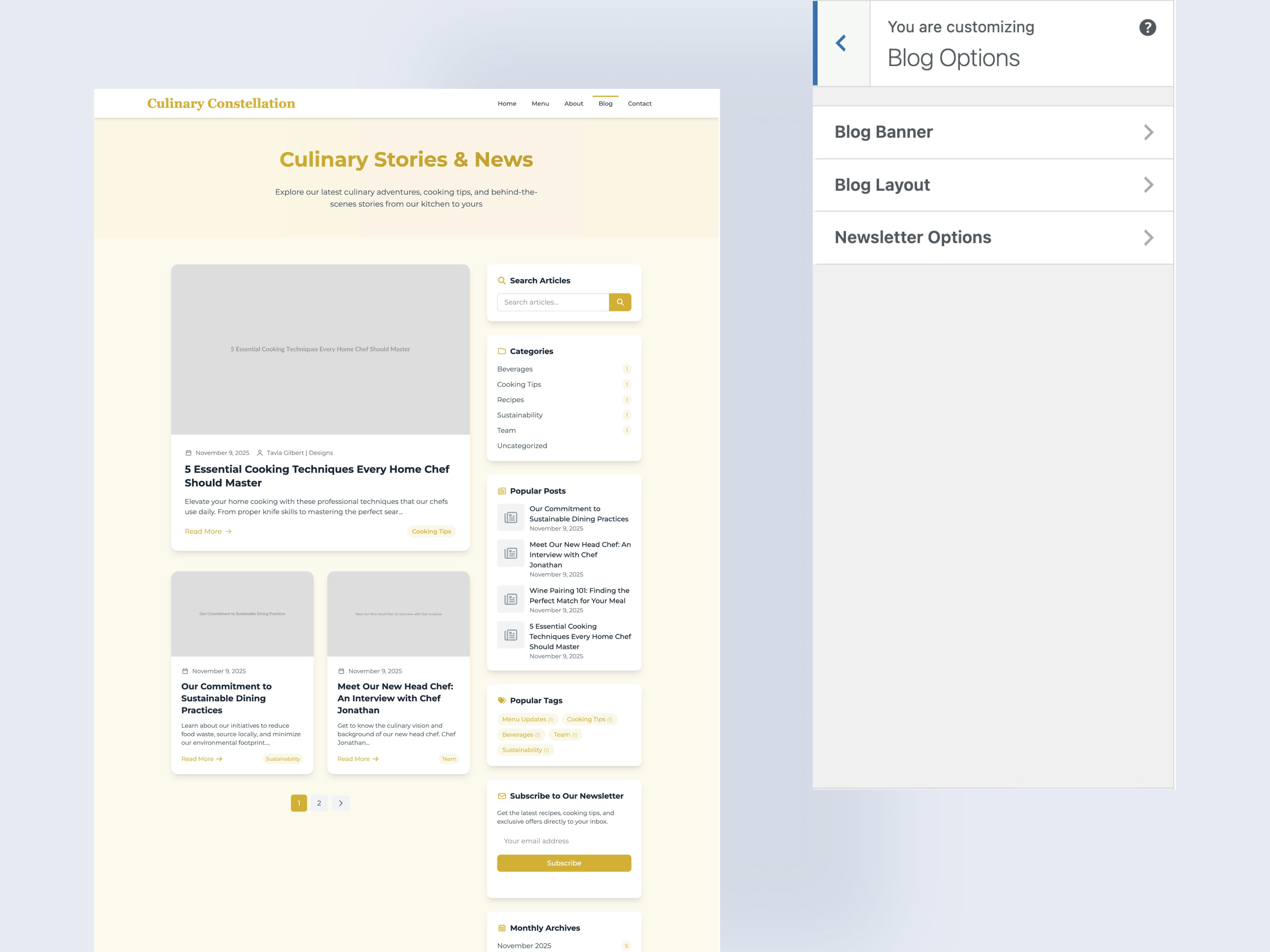 Culinary Constellation gallery image