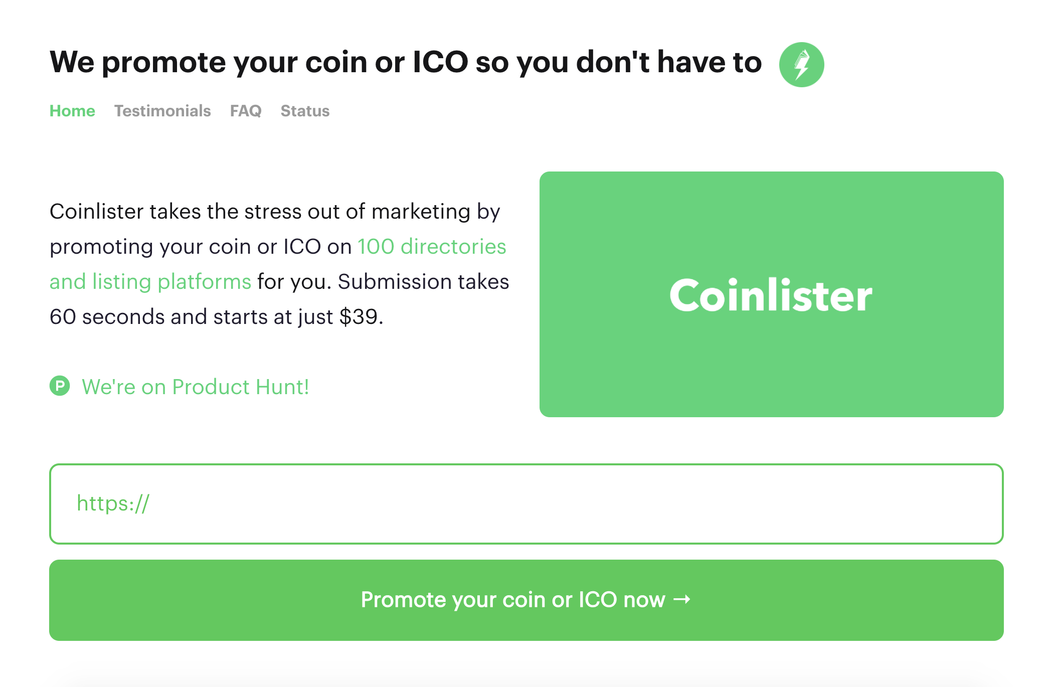 Coinlister gallery image