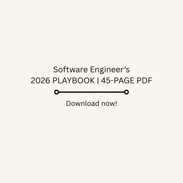 The 2026 Software Engineer's Playbook gallery image