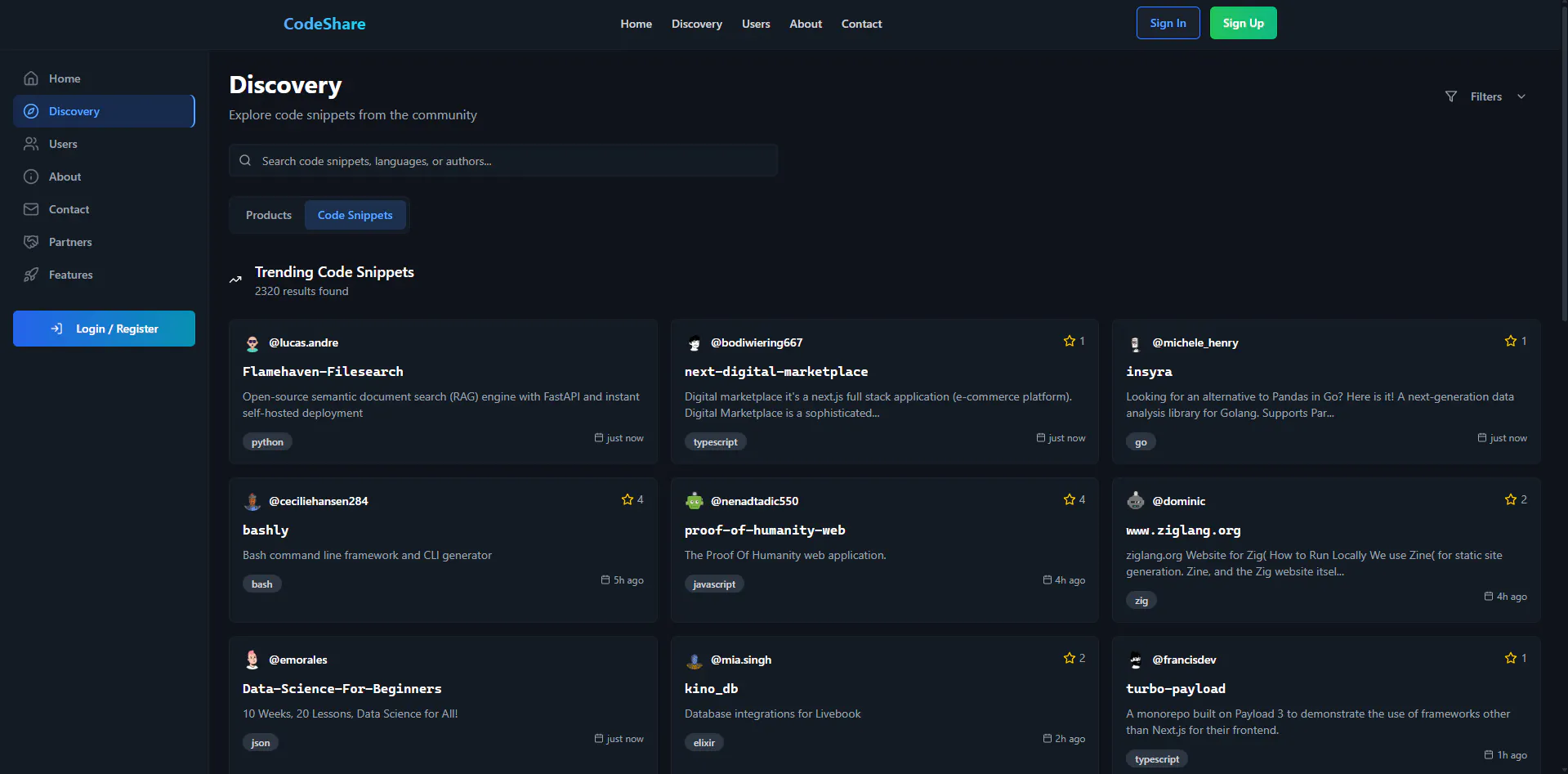 Code Share gallery image