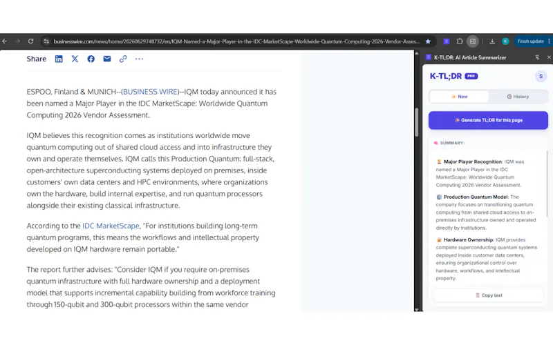 K-TL;DR screenshot 2