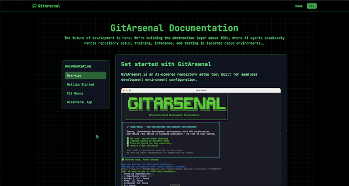 GitArsenal产品图